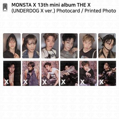 Monsta X 13-й мини-альбом THE X версия фотобука версия Underdog Официальная фотокарточка