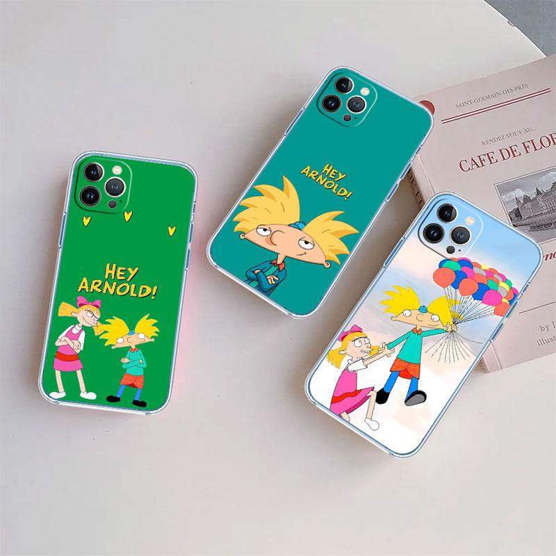 S-Special Hey A-Arnold Transparent Phone Case for Motorola Moto E22I E22S E22 E32 E40 E7 E7I G Plus Power Play Stylus G22 G14