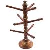 Handmade Wooden Bangle Holder Jewellery Stand for Women Tree Carving, 33.02 Cm