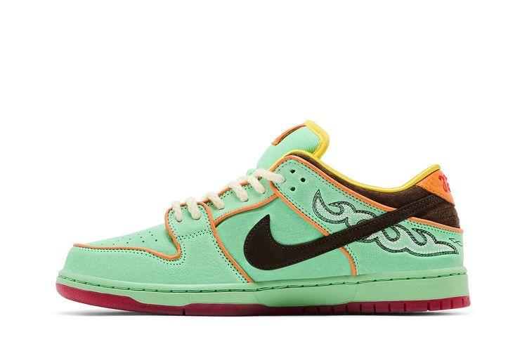 Men's Sneakers Nike SB Dunk Low Rodeo Tourmaline Green/Brown/Orange