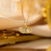 Elegant Full Zircon Copper Necklace Women Simple Exquisite Collarbone Chain Luxury Micro Inlaid Jewelry Gift