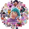 50 шт. K-pop Истребители демонов Huntrix Saja Мальчики Забавные наклейки с тигром Для телефона Ноутбука Чемодана Блокнота Скейтборда Водонепроницаемые наклейки