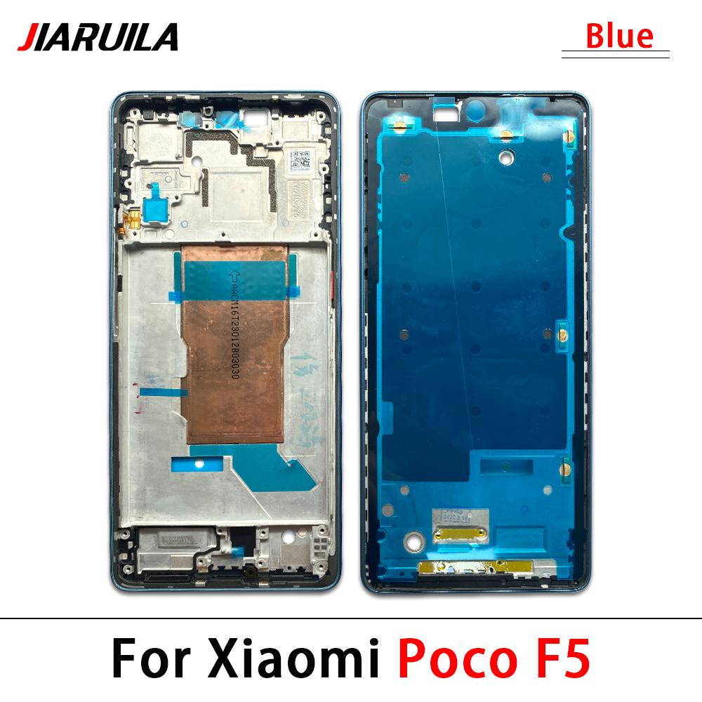 Корпус Средняя Рамка Панель Рамка LCD Шасси Для Xiaomi Poco F3 F4 F5 Pro Передняя Рамка Корпуса Рамка Запчасти для Ремонта