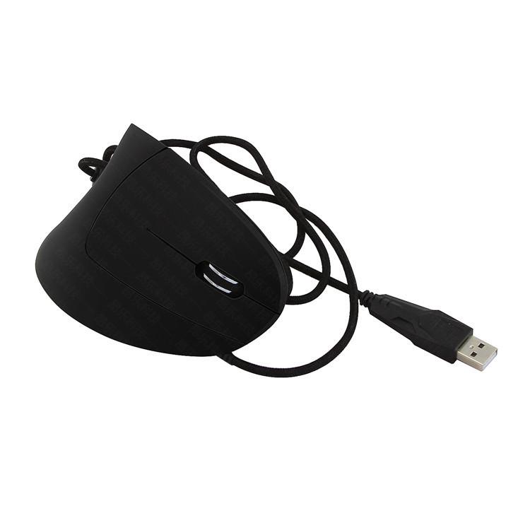Эргономичная вертикальная USB-мышь с проводом - Креативный офисный дизайн, Хит продаж