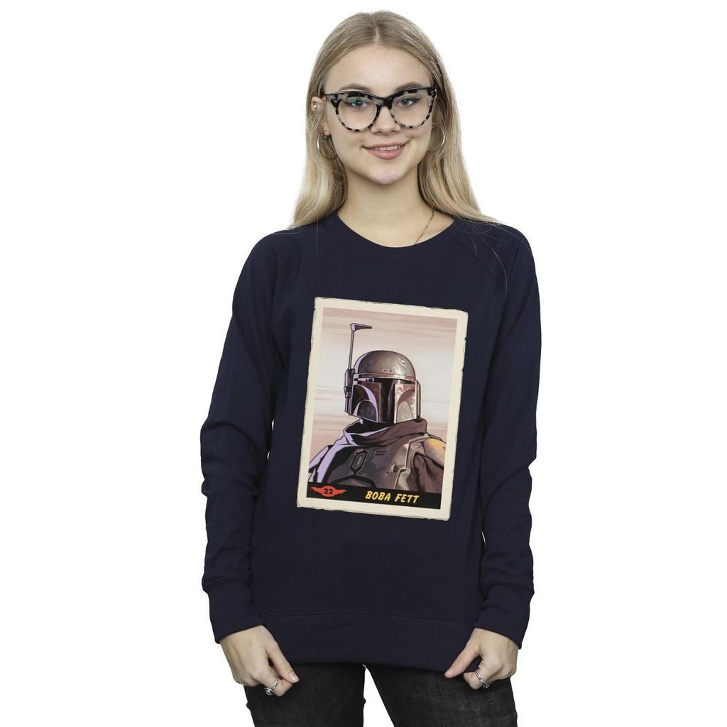 Star Wars Womens/Ladies The Mandalorian Boba Fett Sweatshirt