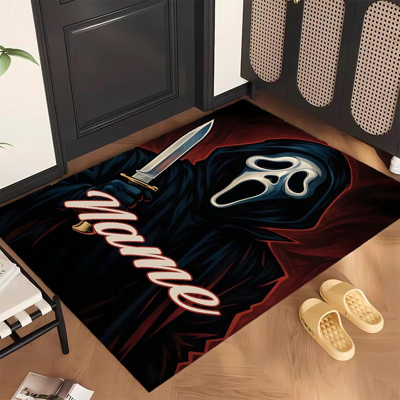 Horror Scream (1) Personalized name Office Carpet Stylish Decor for Living Room Bedroom Kitchen