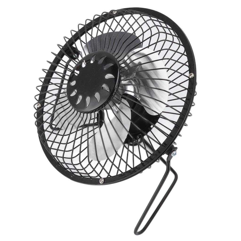 Мини Солнечный Вентилятор 6В 3,5Вт USB Питание от Солнца Черный Материал Поликремний Портативный Вентилятор с Солнечной Панелью для