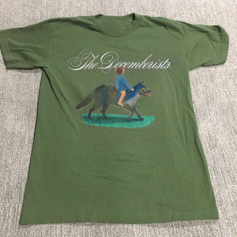 The Decemberists Band Wolf Boy Shirt Green Unisex S-5XL EM0750