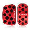 LEXLEYS Alphard 20 Series 30 Series Aluminum Pedal Accelerator Brake Cover No Tools Required Rubber Cover Custom Dress Up Parts Non-Slip (Red)