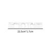 3D ABS Car Stickers Sportage R Auto Letter Logo Decoration Rear Bumper Tail Door Trunk Decals For KIA Car Styling AccessoriesIH0 