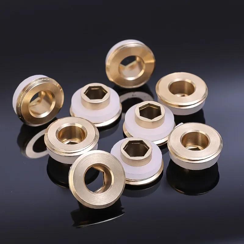 Латунные шайбы Quick Seal Universal Faucet Valve Герметичные уплотнительные кольца Прокладки Трубы Шланги Сантехнические заглушки Аксессуары для кранов