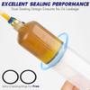 Car Oil Syringe Pump Syringe Liquid Extractor Pump Auto Oil Change Syringe with Hose 1500Ml Large Capacity for Brake Fluid
