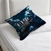 EEpic The Hot Musical Square Pillow Cover Decorative Throw Pillow Case for Sofa Couch Bed Home Car Living Room Decoration