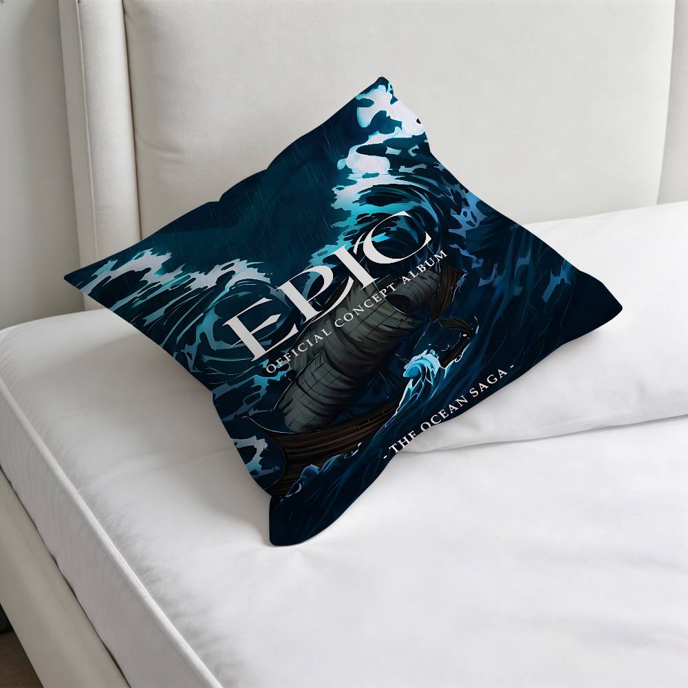 EEpic The Hot Musical Square Pillow Cover Decorative Throw Pillow Case for Sofa Couch Bed Home Car Living Room Decoration