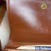 Used Burberrys shoulder bag, pebbled leather, Nova Check, brown