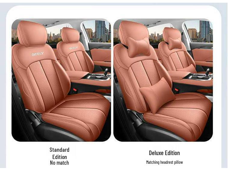 Премиальные чехлы на сиденья с полным покрытием для Geely Emgrand 5-го поколения 2026 года, всесезонные подушки для автомобильных сидений