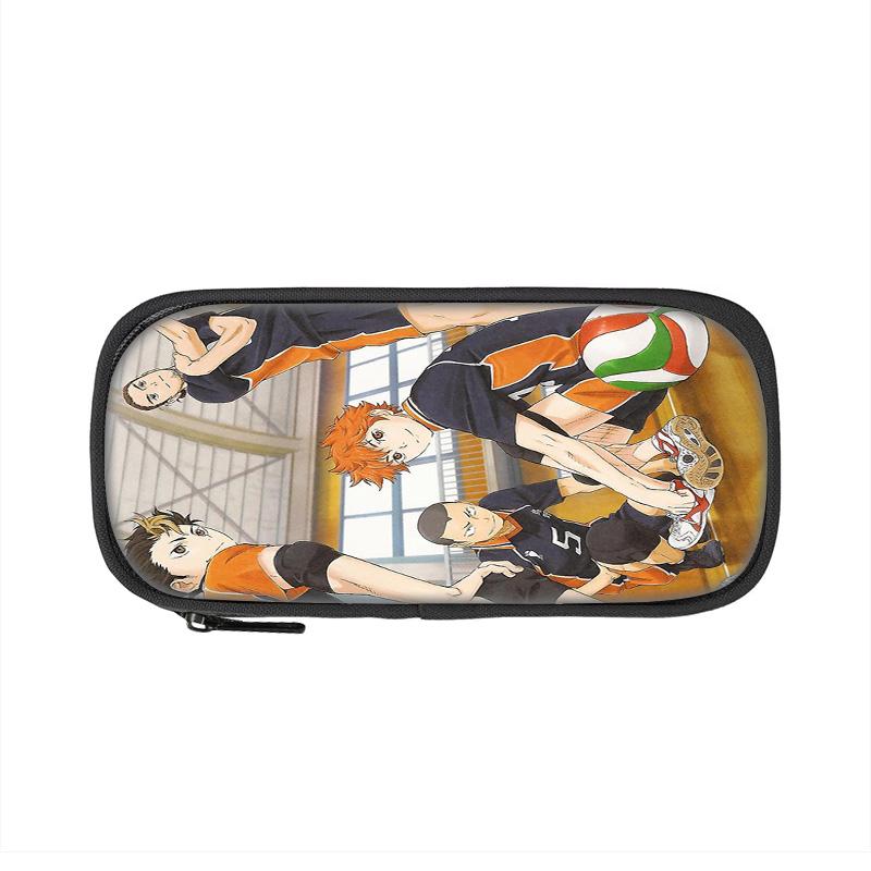 Пенал Haikyuu Принт «Солнечная молодежь» Новый Большой Вместимости Студенческий Для Мальчиков и Девочек Лучший Подарок на День Рождения в Школу