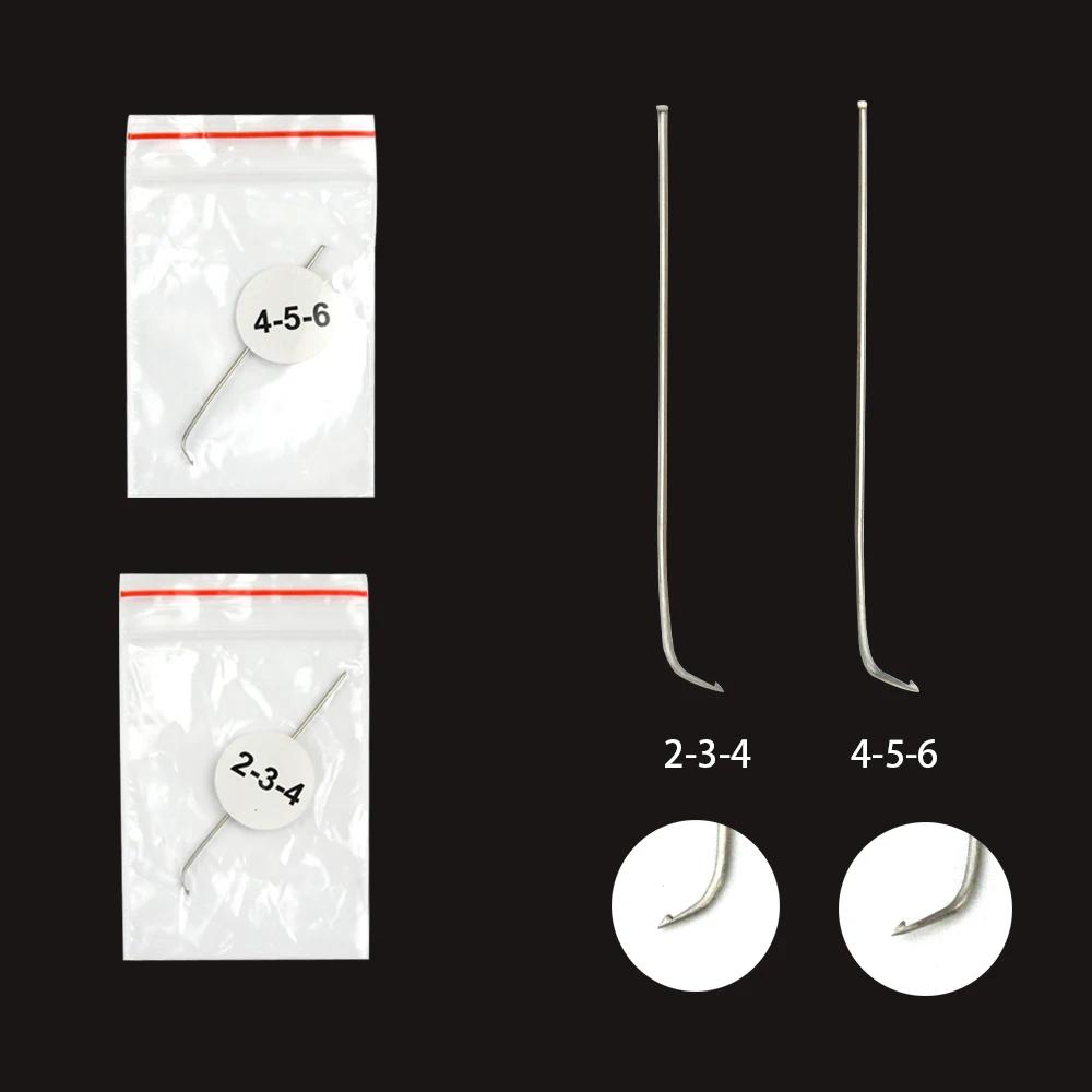 НЕМЕЦКАЯ ИГЛА для изготовления кружевных фронтальных париков, аксессуары для плетения своими руками, вентиляционные иглы