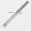 Miwayer Guitar Neck Notched Straight Edge Luthiers Tool with String Action Ruler Gauge For Gibson For Fender Electric Guitar