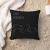 Love Yourself Flower Office Cushion Pillowcase Car Cushion CoverXCM Lumbar Pillowcase Sofa Pillowcover