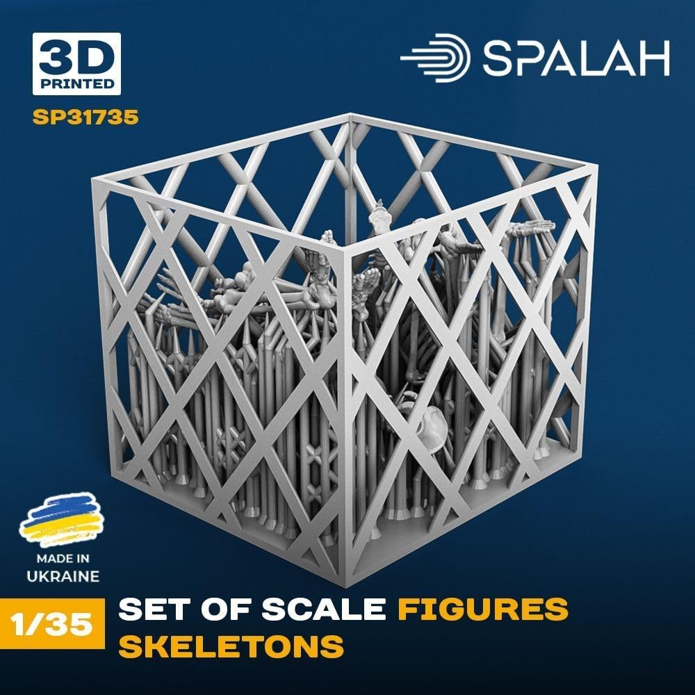 Spallach Skeleton Set 3D Printer Kit SPU31735 1/35