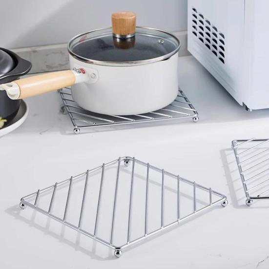 Чугунные подставки под горячее Теплоизоляционная подкладка Жаростойкая подставка Набор подставок Подставка под кастрюлю Подставка под блюдо Кухонный обеденный предмет первой необходимости