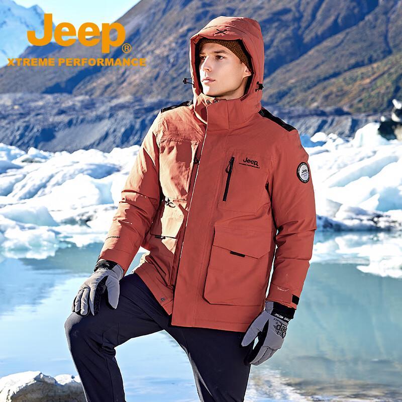Jeep Мужская водонепроницаемая ветрозащитная флисовая куртка для активного отдыха