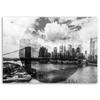 Canvas print, Bridge in New York architecture