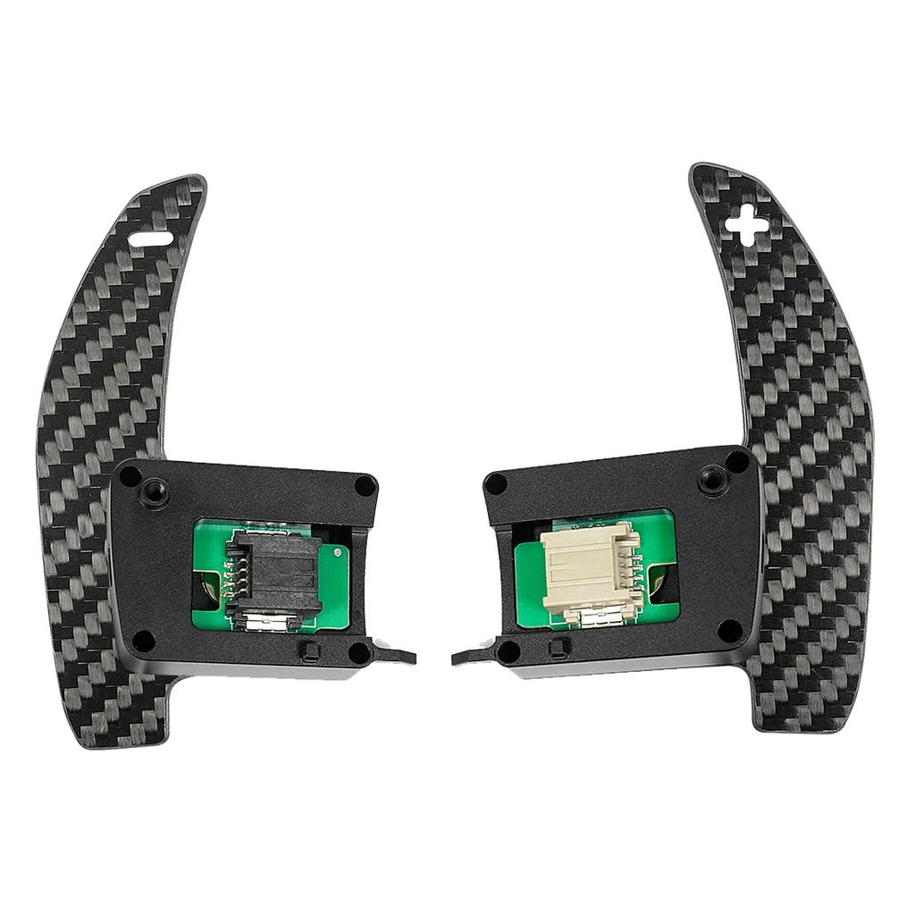 OHC Motors Magnetic Carbon Fiber Paddle Shifters Compatible for Mustang GT/Shelby 2015-2023 Steering Wheel Paddles Shifter