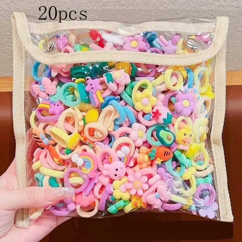 Children's Rubber Band Girl's Rubber Band High Elastic Durable Hair Accessories Do Not Hurt Hair Small Scrunchie