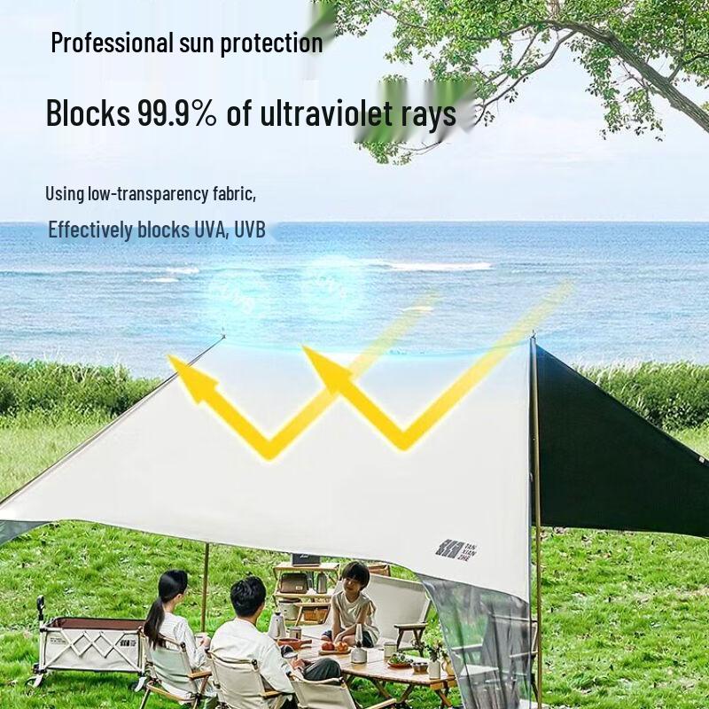 TAN XIAN ZHE Instant Blackout Camping Tarp Tent