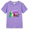Garden of Banban Game T Shirt Kids 100%Cotton Boy Girl Summer Short-Sleeved T-shirts Girls Clothes T Shirt for Kids Boy 10 Years Anime Cartoon T-shirt