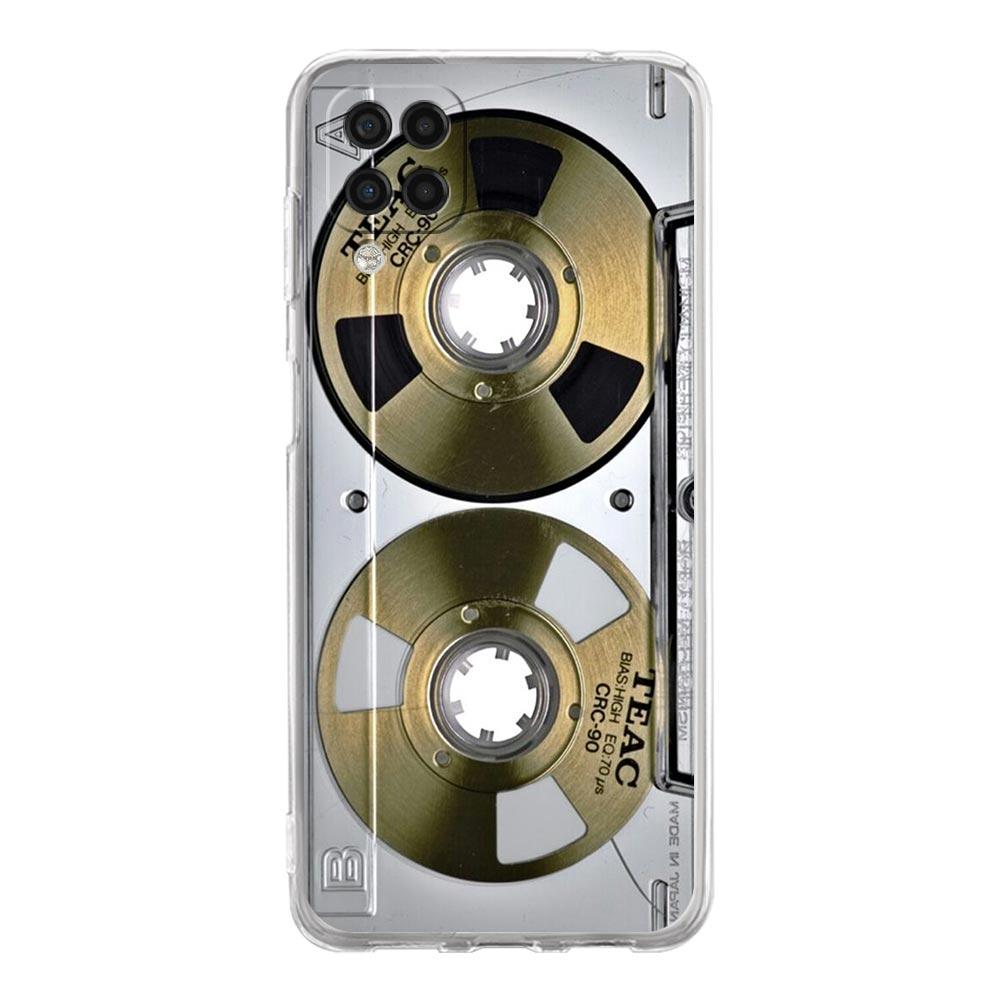 Phone Case For Samsung A13 A33 A35 A55 A73 A53 A23 A51 A71 A21S A12 A31 A41 A05s A03S A15 A25 5G Retro Vintage Old Cassette Tape