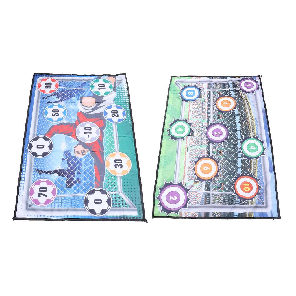 Футбольный мяч игровой коврик набор для игры в футбол в помещении и на открытом воздухе метание мишеней игра в футбольные ворота с футболом 