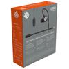 SteelSeries Gaming Earphones with Detachable Microphone, Tusq Noise Canceling, Compatible with PCPSSwitchSmartphones, Ear Hanging, Black, Can Be Chang