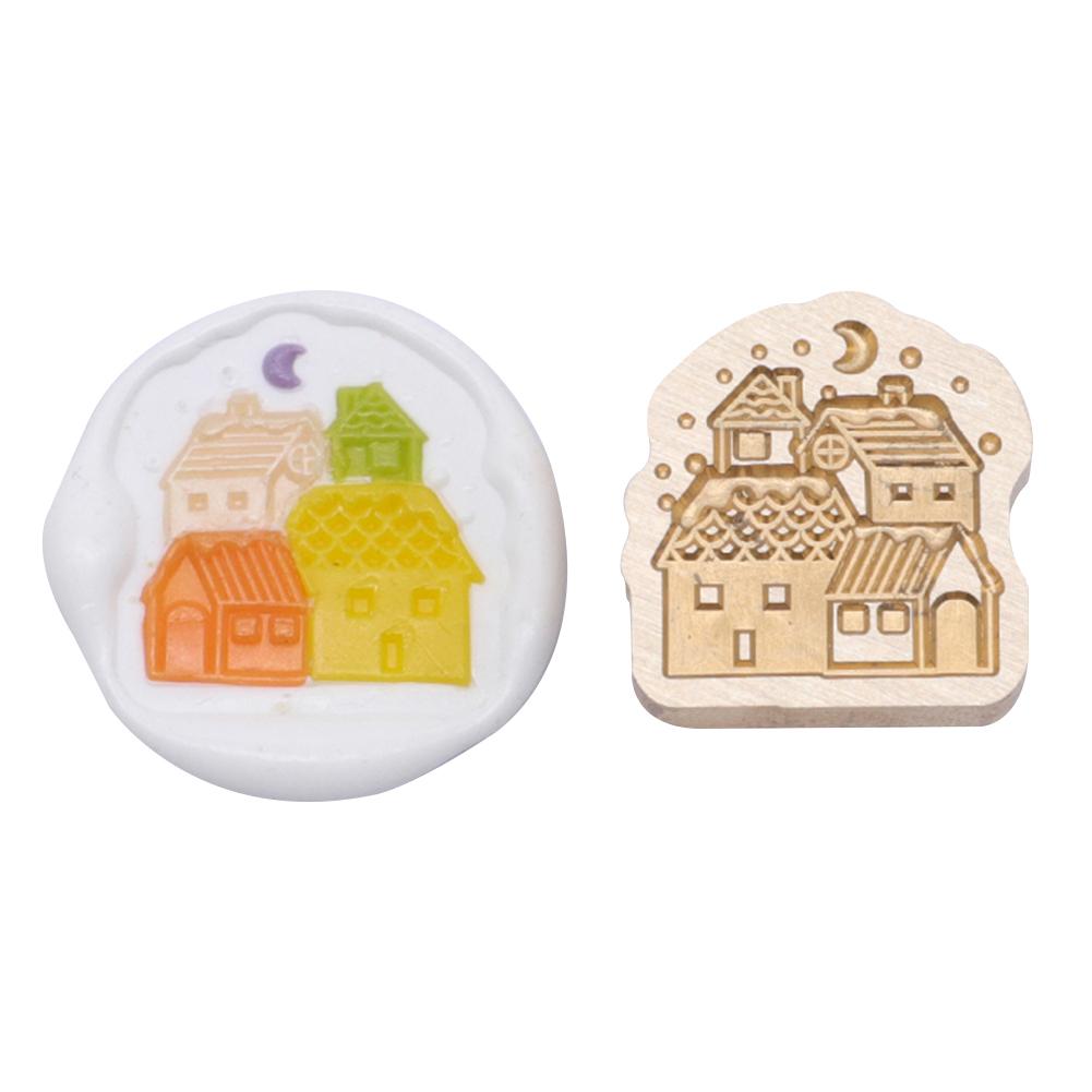 Латунные головки штампов, замена круглой формы, головка уплотнения штампа, 3D-тиснение, DIY Craft