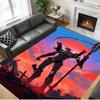 Crystal Velvet Rug Soft Non Slip Indoor Floor Mat Home DecorNeon Genesis Evangelion