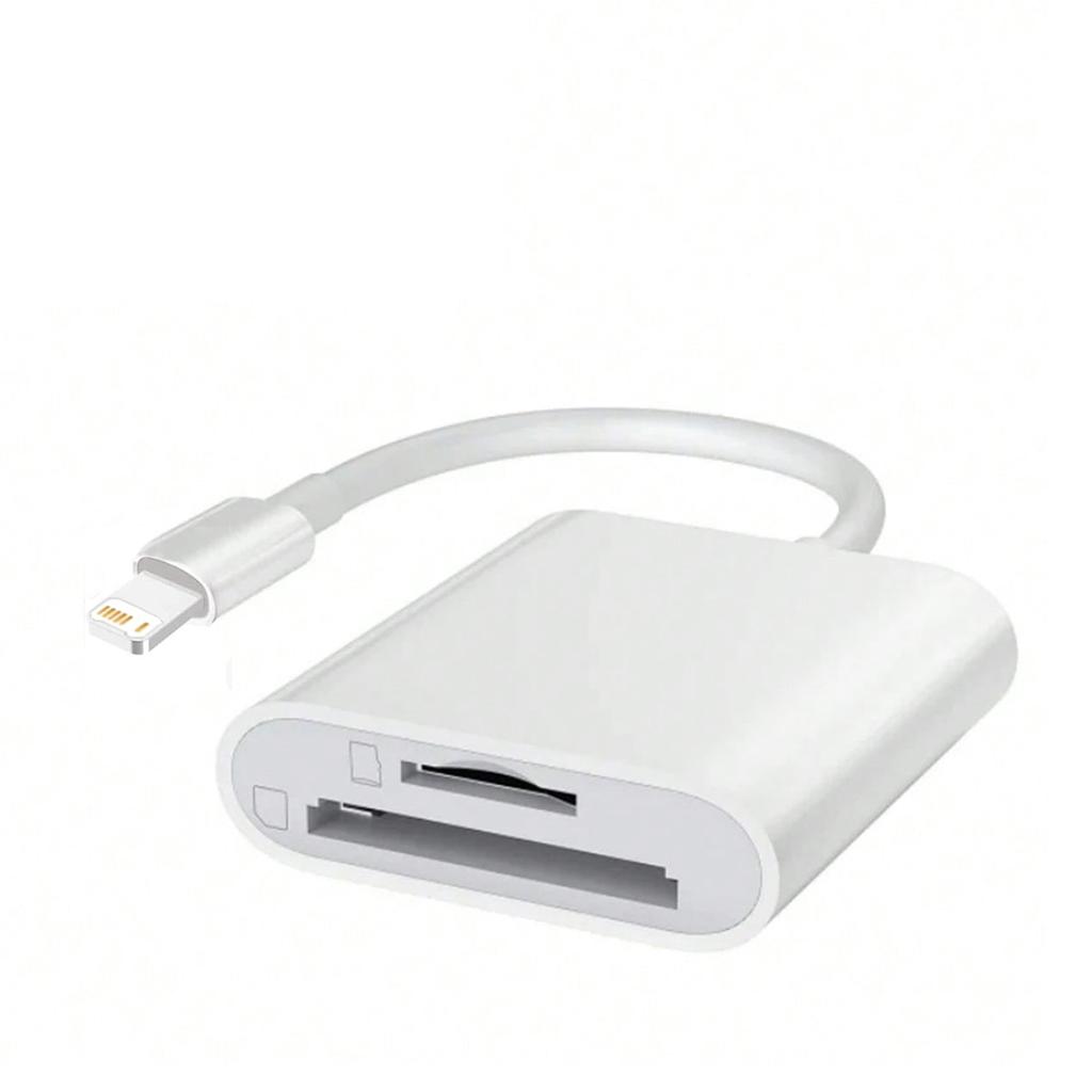 2 в 1 SD TF кард-ридер для Apple iPhone 15 14 12 13 11 Pro Max Xs XR USB C OTG адаптер для iPad Samsung Xiaomi MacBook