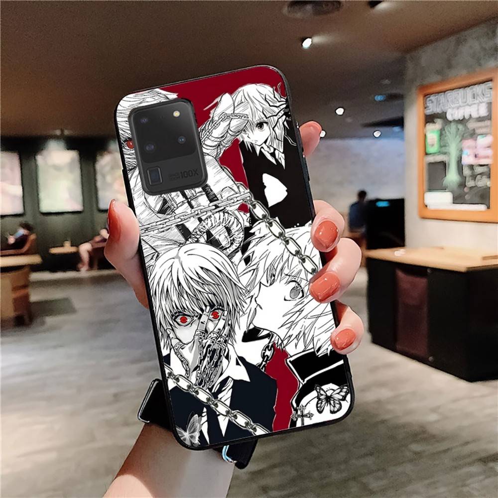 Чехол для телефона Huner X-Hunters Курапика для Samsung S 24 Fe 25 Ultra Plus 20 Lite 21 30 22 23 24 22 Ultra 5G Fundas