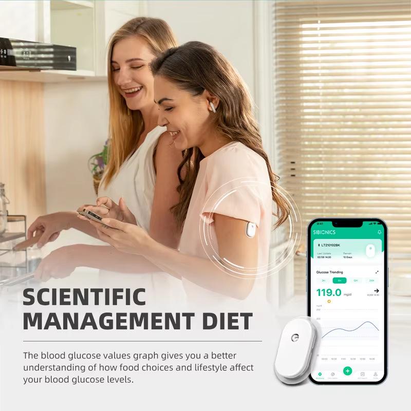 Умный датчик непрерывного мониторинга глюкозы на основе кремния для домашнего и медицинского использования