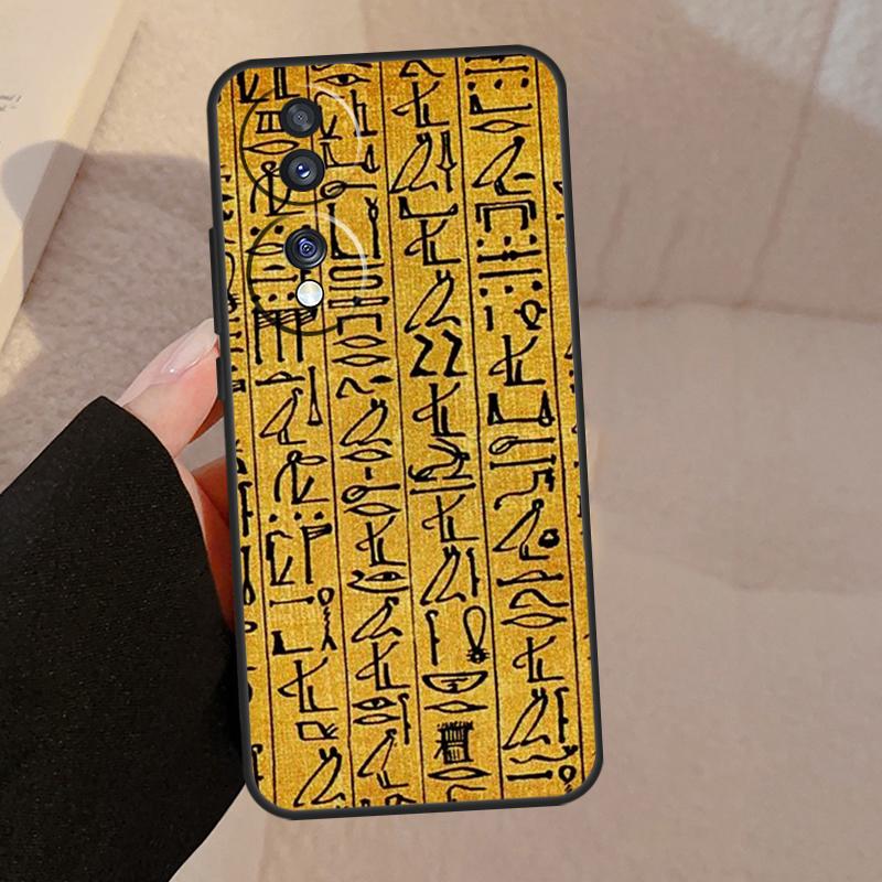 Египетские Иероглифы Для Honor Magic 8 Pro 6 5 7 Lite Чехол Для Honor 400 200 90 70 50 X8c X8b X9a X9b X9c X9d Win