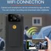 2025 1080P HD WIFI Мини-камера Видеокамера Крепление на тело Камера Маленькая Поворотная 180 Les Мотоцикл Велосипед Камера Спорт DV Автомобильный Видеорегистратор Веб-камера