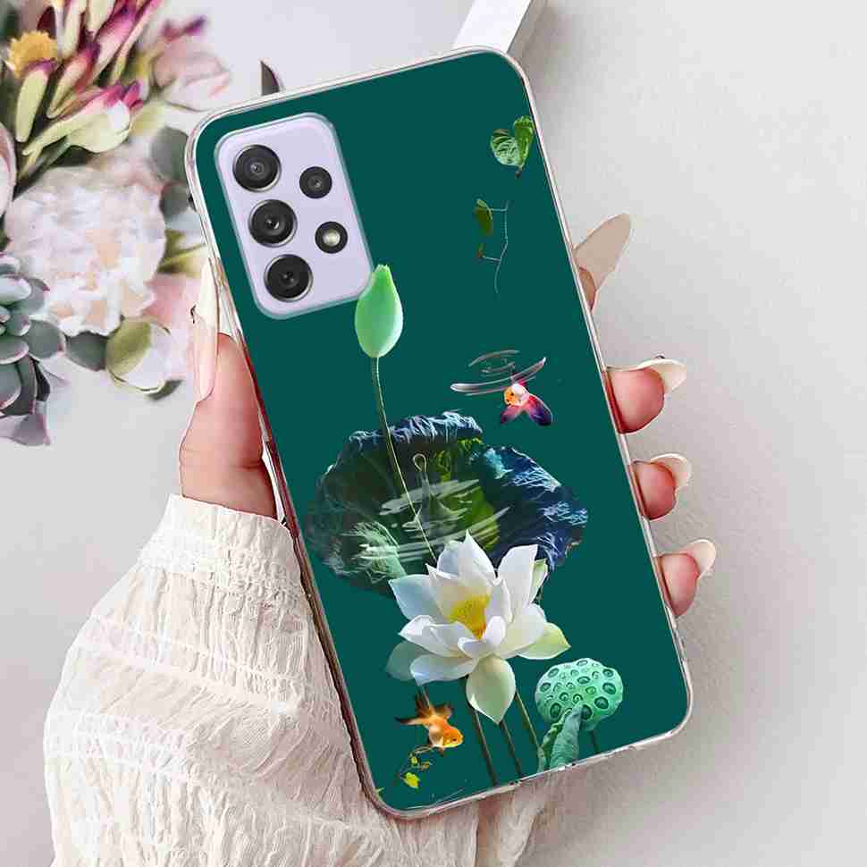 Модный чехол для Samsung Galaxy A72 Мягкий силиконовый TPU Чехлы для телефона для Samsung A 72 A72 4G 5G GalaxyA72 Задняя крышка