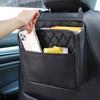Автомобильный многофункциональный ящик для хранения, деталь интерьера, держатель для салфеток из искусственной кожи/держатель для чашки с водой, органайзеры на спинку сиденья 