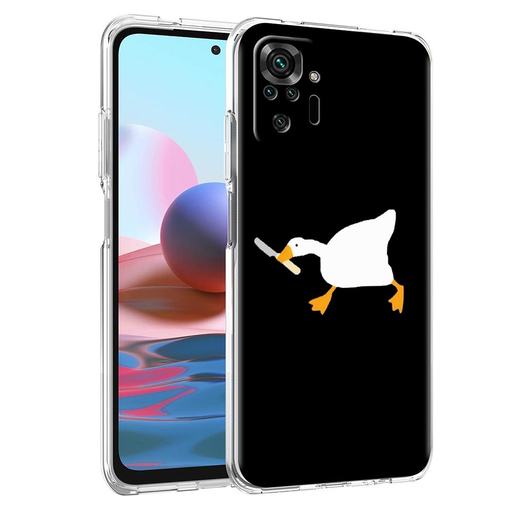 Мультяшный Утенок Сомнения Чехол для Телефона Для Xiaomi Redmi Note 12 4G 11 10 Pro 5G 10C 10S 9S 9 9T 8T 9C 9A 8 8A 7 K50 K40 Игровой Чехол