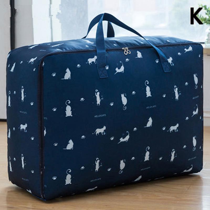 Сумка для хранения одеяла из ткани Оксфорд, дорожная сумка большой вместимости, сумка для организации игрушек