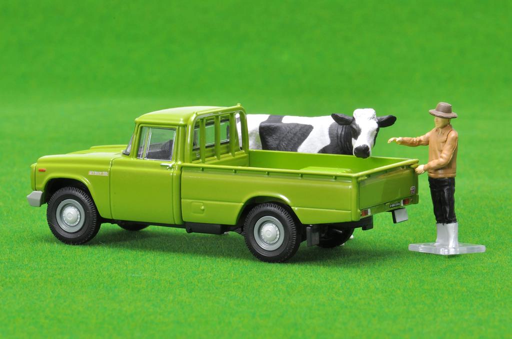 TOMYTEC Tomica Limited Vintage Масштаб Toyota Stout с Фигуркой 321293 1/64 LV-189c (зеленый) (Готовая модель)