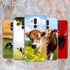 Cute Animal Cow For Huawei Mate 40 30 20 20X 10 RS P Smart 2021 2020 Z S Pro Plus Lite 2019 Phone Case Shell