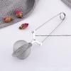 Креативное ситечко для чая из нержавеющей стали, Цветок, Фильтр для специй чая, Мяч для тенниса, Бытовое заваривание чая с ручкой