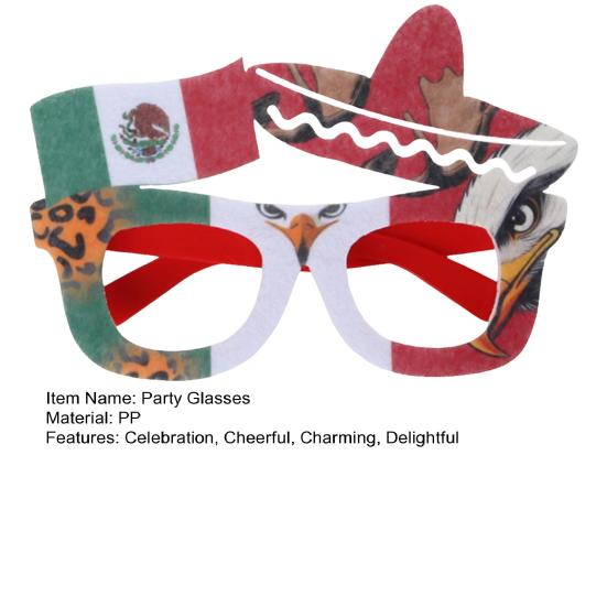 2026 Football Game Glasses Novelty Soccer Themed Party Eyeglasses National Flag Eyewear for Sports Party Favors Photo Props
